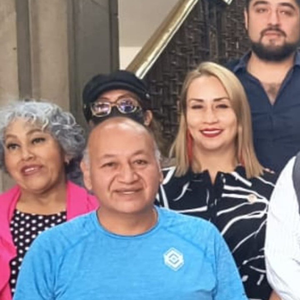 Integrantes de la asociación en una actividad comunitaria